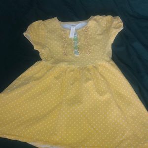 Matilda Jane yellow polka dot dress